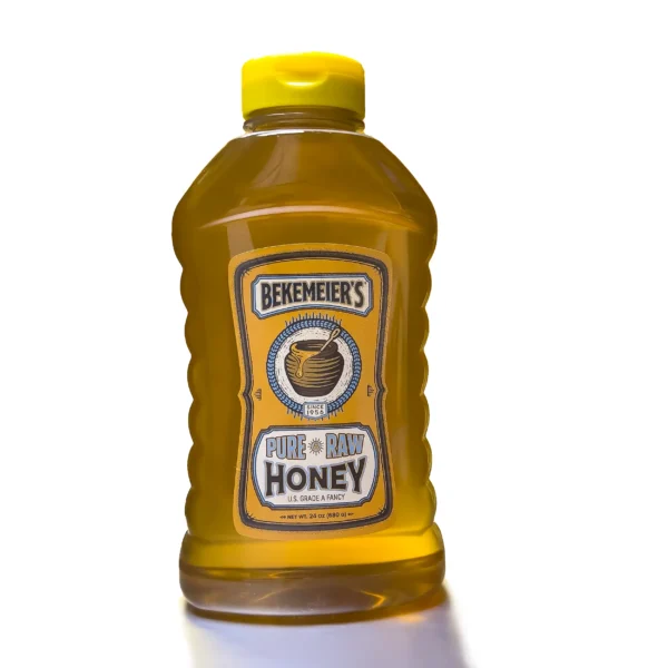 Bekemeier’s Pure, Raw Clover Honey – 24oz