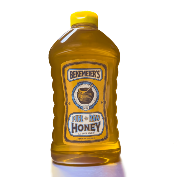 Buy Bekemeier's 100% Pure, Raw Clover Honey - 40 ounces Squeeze Bottle