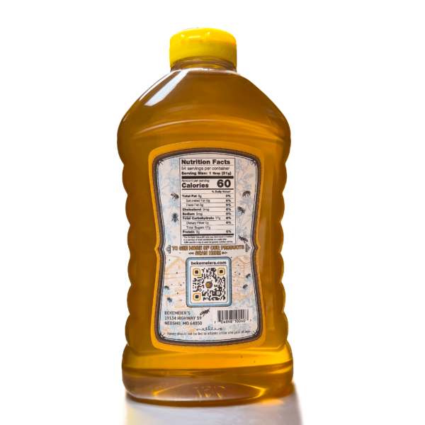 Buy Bekemeier's 100% Pure, Raw Clover Honey - 40 ounces Squeeze Bottle