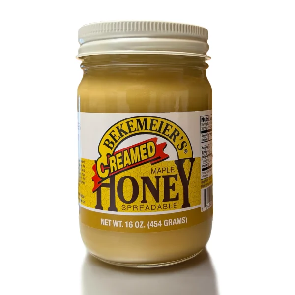 Bekemeier's Pure, Raw Creamed Honey with Maple