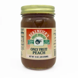 "Only Fruit" Peach Fruit Spread