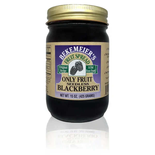 "Only Fruit" Seedless Blackberry Fruit Spread